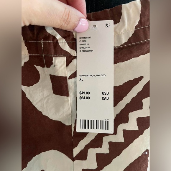 BDG Eva tie-front ruched strap trapeze mini dress - Picture 3 of 5